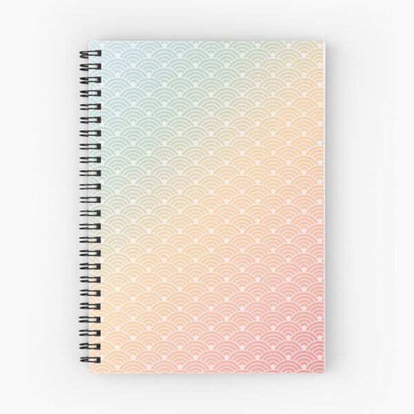 Item preview, Japan Seigaiha Pattern Rainbow Gradient designed and sold by Takeda-art.