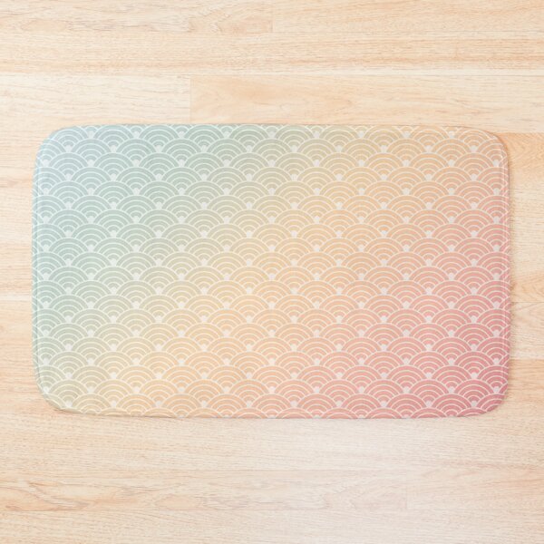 Item preview, Japan Seigaiha Pattern Rainbow Gradient designed and sold by Takeda-art.