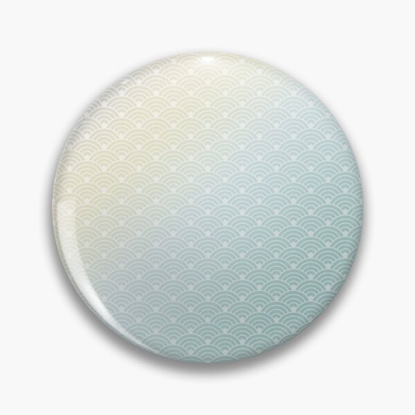 Item preview, Japan Seigaiha Pattern Aqua YellowGradient designed and sold by Takeda-art.