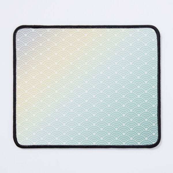 Item preview, Japan Seigaiha Pattern Aqua YellowGradient designed and sold by Takeda-art.