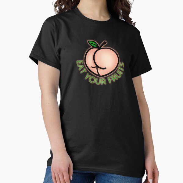Artikel-Vorschau von peachy ass - iss deine Früchte, designt und verkauft von SprinT-Shirt.