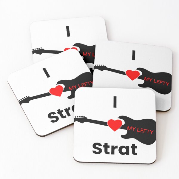 Item preview, I Love My Lefty Strat designed and sold by PiranhaEatFashion.