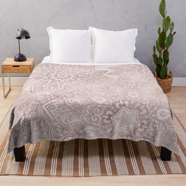 Item preview, Rose gold mandala - blush pink designed and sold by RoseAesthetic.