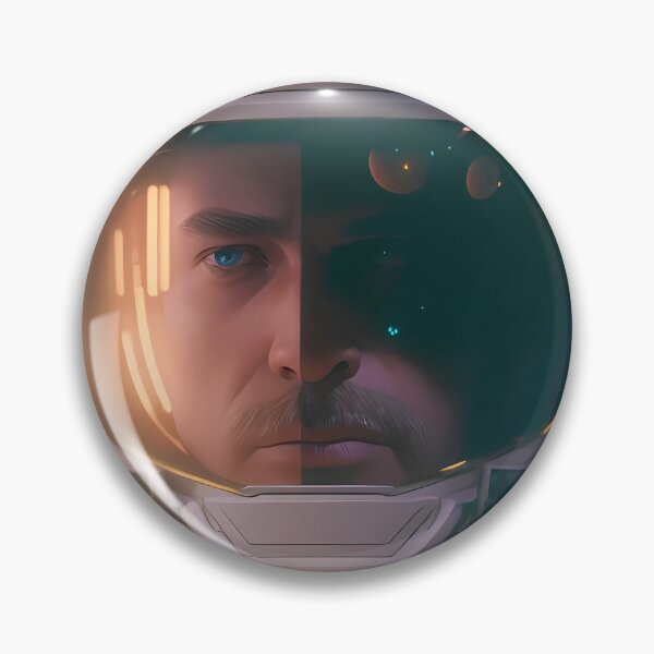 Item preview, Unique Scifi Astronut Portrait designed and sold by ea-photos.