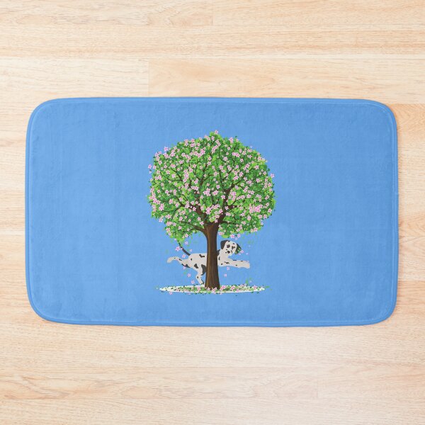 Item preview, Dalmatian Dog Under Spring Tree designed and sold by SeasonalDogs.