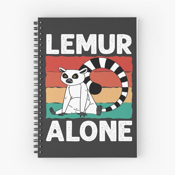 Item preview, Lemur Alone - Lemor Lover designed and sold by S Cube Design.