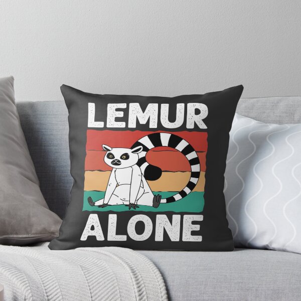 Item preview, Lemur Alone - Lemor Lover designed and sold by S Cube Design.