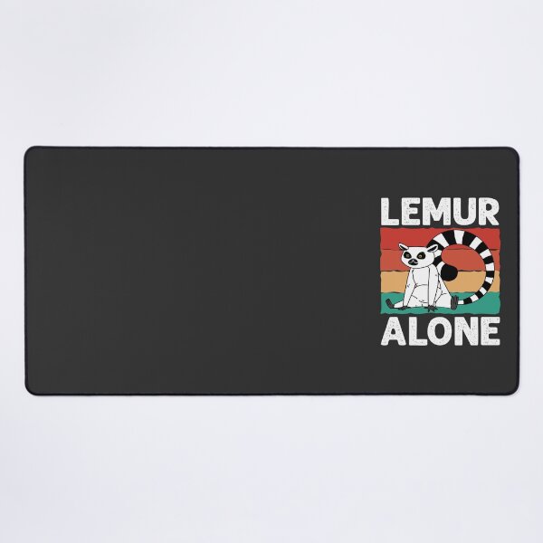 Item preview, Lemur Alone - Lemor Lover designed and sold by S Cube Design.