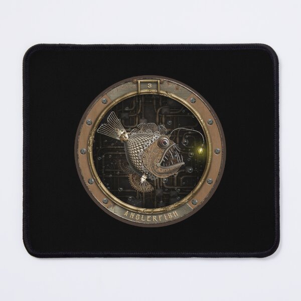 Item preview, Steampunk anglerfish by Maxine Gadd designed and sold by Maxine Gadd.