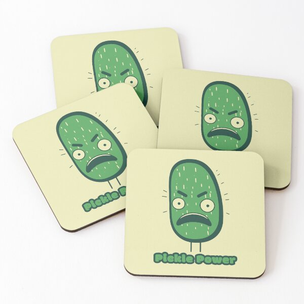 Item preview, Pickle power - Angry Cucumber  designed and sold by RoboRaphael.