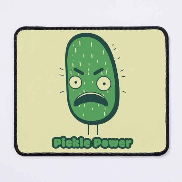 Item preview, Pickle power - Angry Cucumber  designed and sold by RoboRaphael.