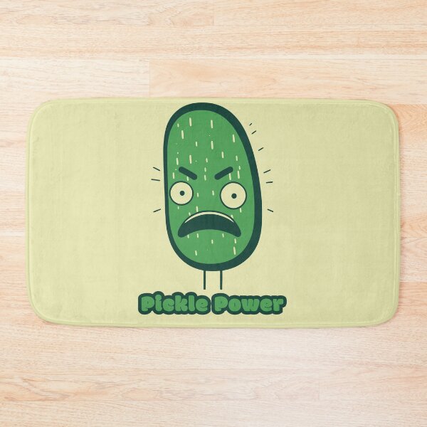 Item preview, Pickle power - Angry Cucumber  designed and sold by RoboRaphael.