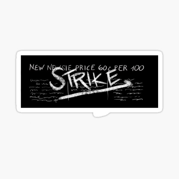 Strike! Strike! Strike!  Sticker