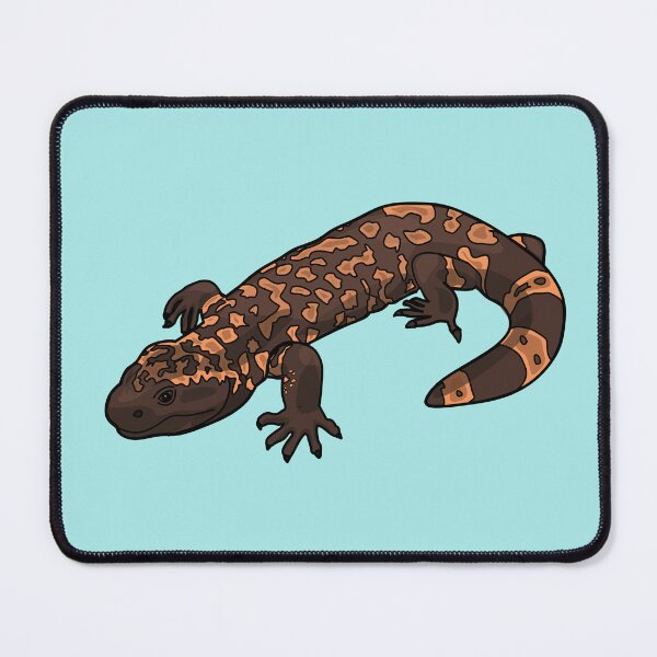Item preview, Gila monster cartoon illustration designed and sold by Misscartoon.