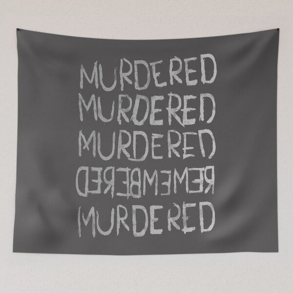 Item preview, Murdered, Murdered, Remembered designed and sold by BooksandArt.