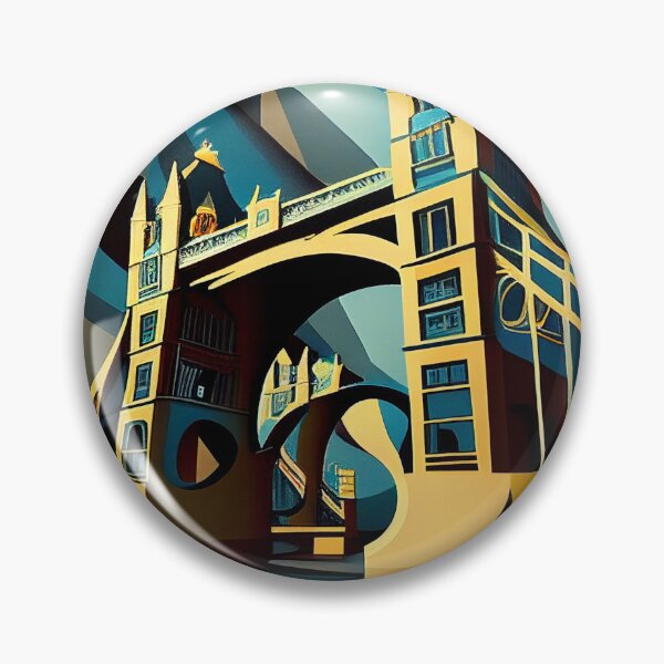 Artikelvorschau, Tower Bridge im Kubismus-Stil entworfen und verkauft von aishow.