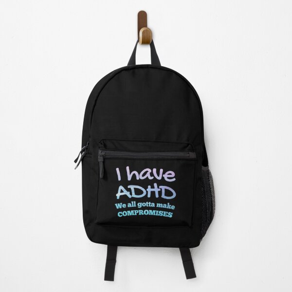 Item preview, Naughty ADHD Couple Quote - I have ADHD We all gotta make compromises- Attention Deficit HyperActive Disorder | Neurodiversity | Neurodivergent | Neurodiverse designed and sold by MJDezigns.