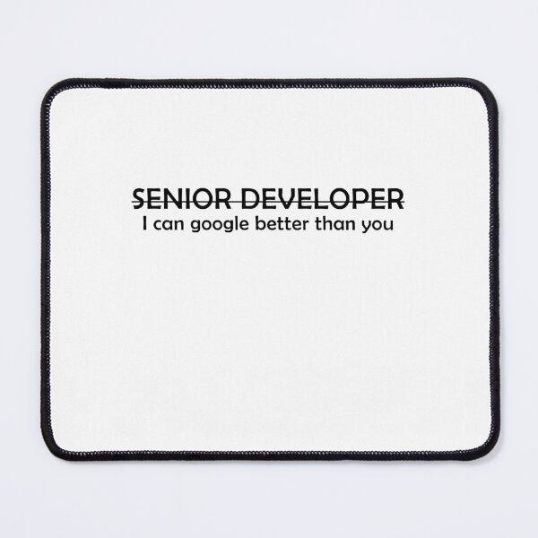 Item preview, Senior developer - Funny coding designed and sold by Amineharoni.