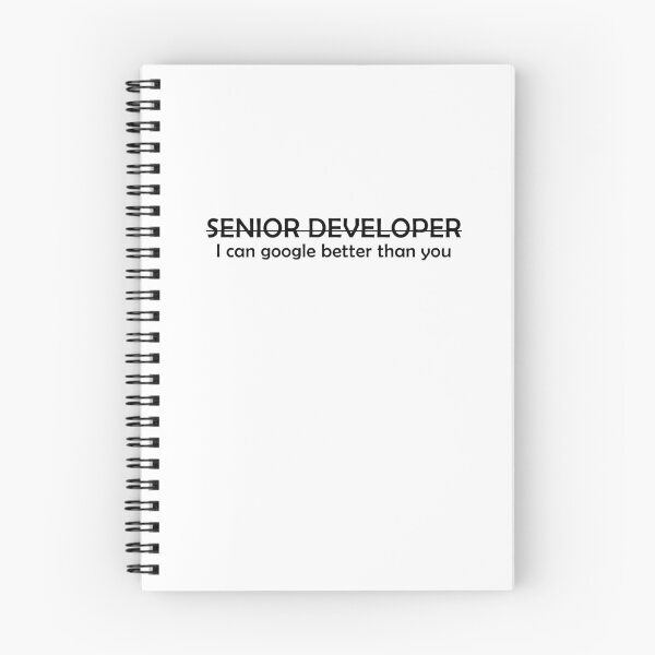 Item preview, Senior developer - Funny coding designed and sold by Amineharoni.