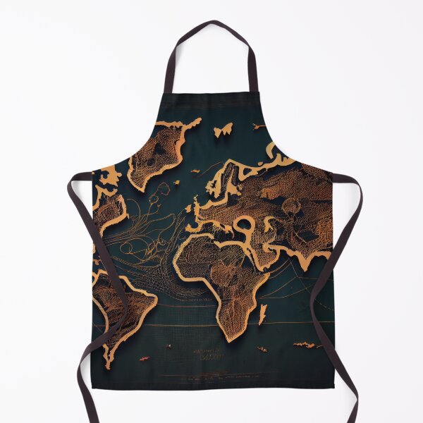Item preview, World diagramatic map designed and sold by Dudilis.