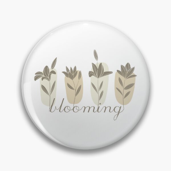 Item preview, Blooming hand drawn flowers, inspirational meanings designed and sold by Targeted Inspire.
