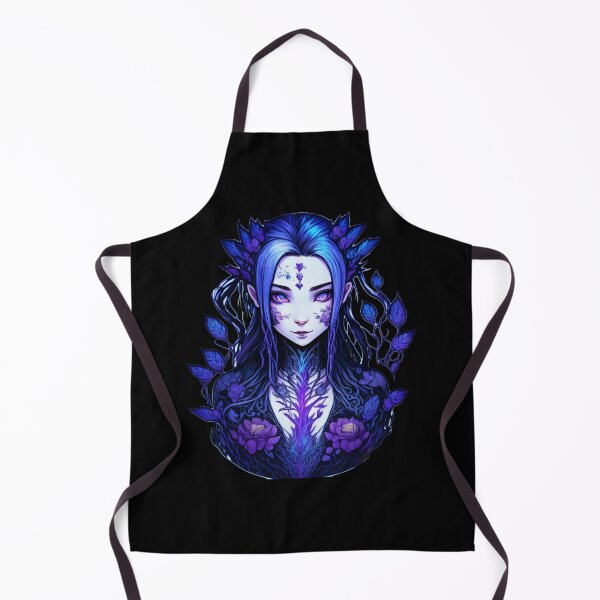 Item preview, Leafy Dryad: A Portrait of Nature blue designed and sold by AmonRa16.