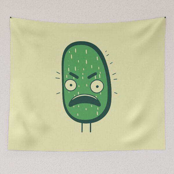 Item preview, Angry Cucumber  designed and sold by RoboRaphael.