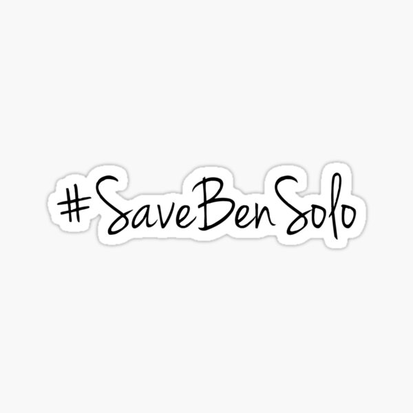 Vista previa del artículo con la obra «Salva a Ben Solo», diseñado y vendido por georgie-01.