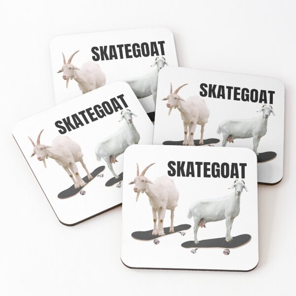 Item preview, funny goat puns,goat meme slogan gift idea skategoat designed and sold by JakubkoJunak.