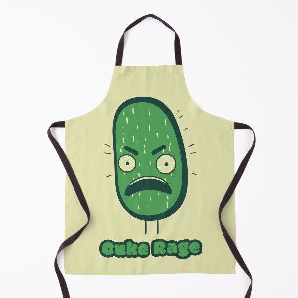 Item preview, Cuke Rage - Angry Cucumber designed and sold by RoboRaphael.