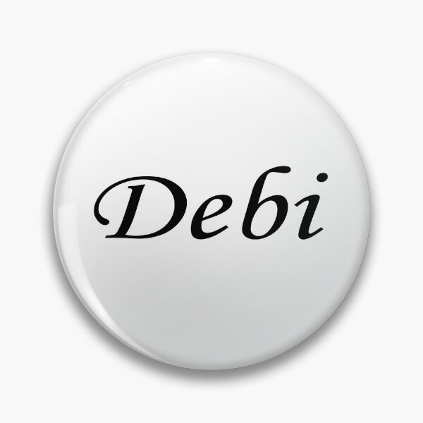 Item preview, Debi - black name lettering text - 0223 designed and sold by PrettyDesserted.