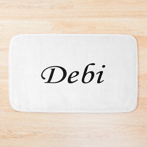 Item preview, Debi - black name lettering text - 0223 designed and sold by PrettyDesserted.