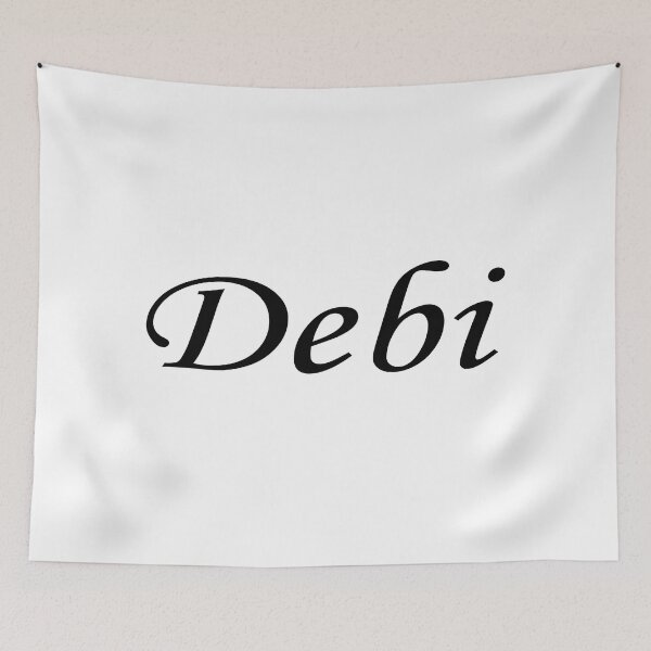 Item preview, Debi - black name lettering text - 0223 designed and sold by PrettyDesserted.