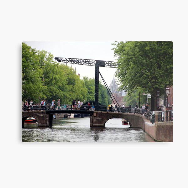 Aperçu de l'œuvre Pont d'aluminium, Amsterdam, Hollande créée et vendue par FranWest.