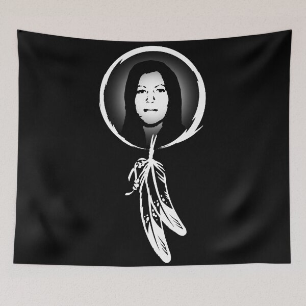 Item preview, Naguset Eask (Anna Mae Aquash - Mi'kmaq Warrior Queen) designed and sold by Garden Of Nightmares.