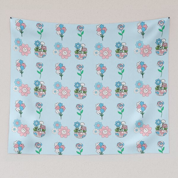 Item preview, Trans Pride Flowers Pack designed and sold by everything4eva.