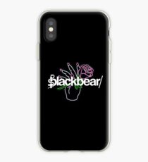 Blackbear LEd ROse Hand with flower LOGO iPhone Case