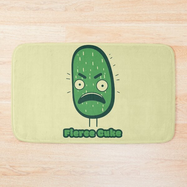 Item preview, Fierce Cuke  - Angry Cucumber designed and sold by RoboRaphael.