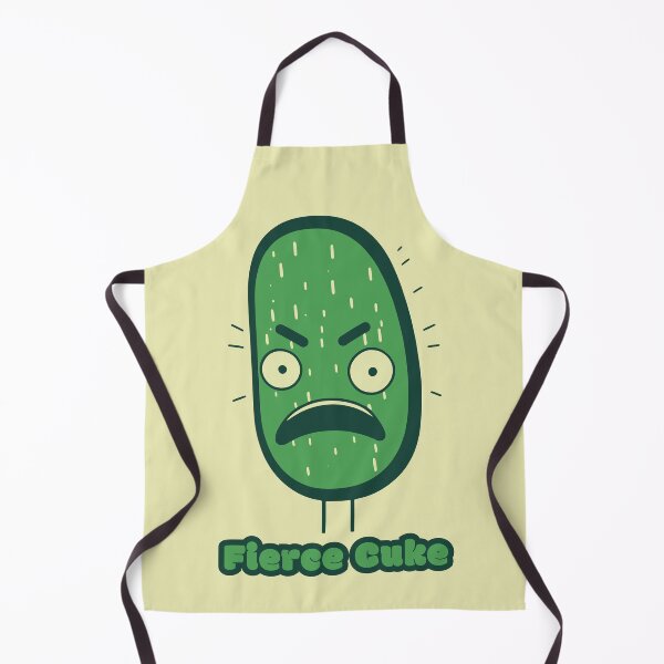 Item preview, Fierce Cuke - Angry Cucumber designed and sold by RoboRaphael.