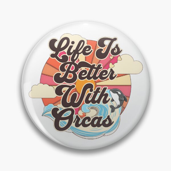 Item preview, Life Is Better With Orcas designed and sold by AHthatIsNice.