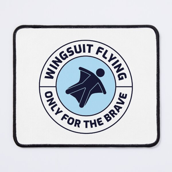 Item preview, Wingsuit flying Base Jumping Skydiving Wingsuiting designed and sold by TastefulTees.