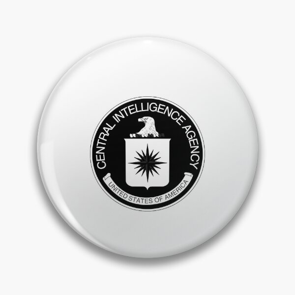 Item preview, Seal of the Central Intelligence Agency (CIA) - Black and white designed and sold by Honeypixies.