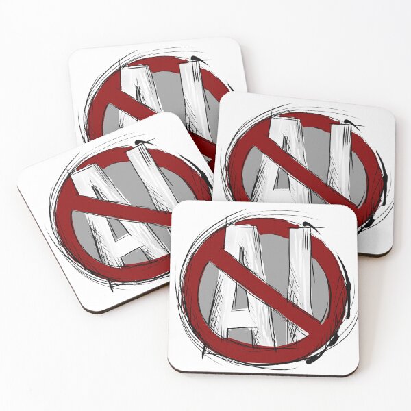 Item preview, No to AI Generated Art / Digital Painting to Support Artists designed and sold by impressionofmel.