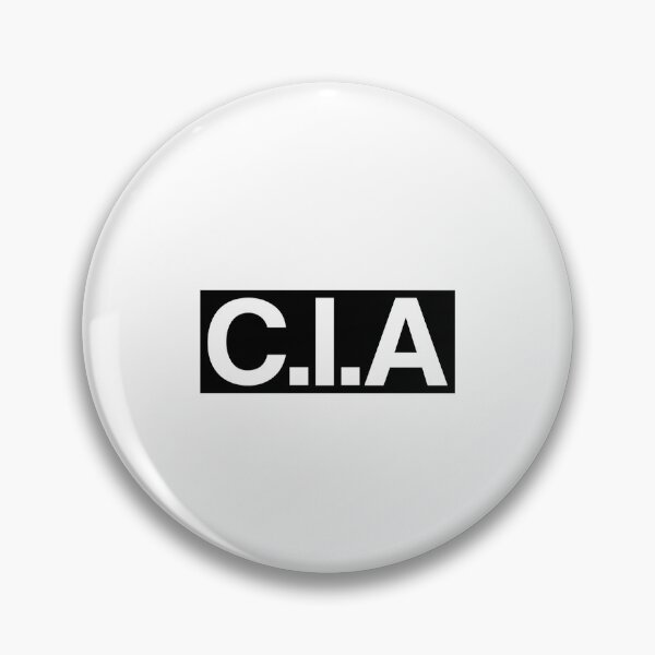 Aperçu de l'œuvre CIA - Logo Blanc créée et vendue par Honeypixies.