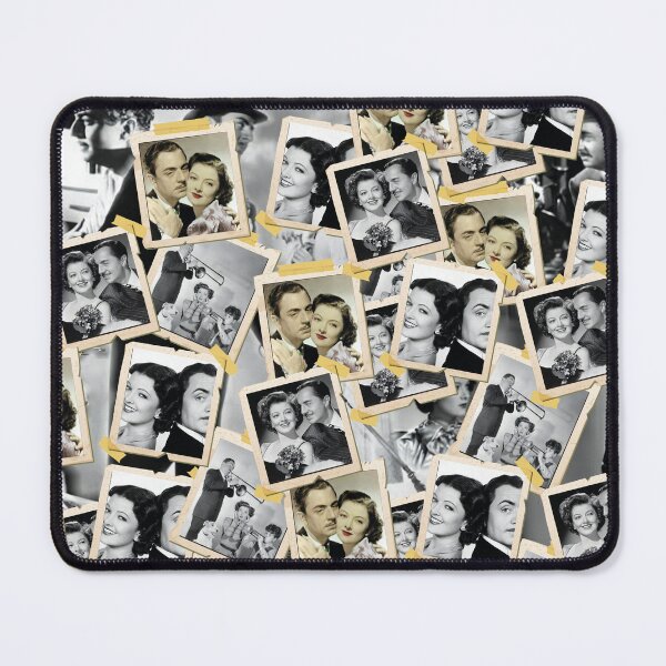 Item preview, The thin man, crime thriller 30s, William Powell Myrna Loy designed and sold by Mauswohn.