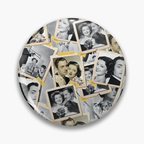Item preview, The thin man, crime thriller 30s, William Powell Myrna Loy designed and sold by Mauswohn.