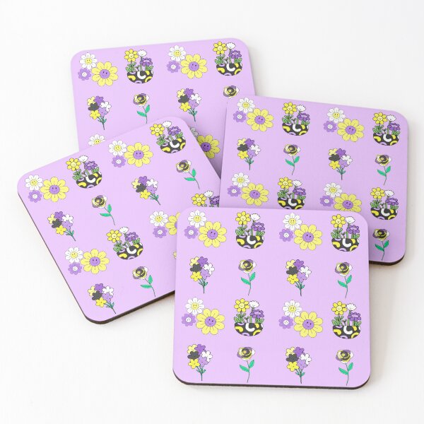 Item preview, Nonbinary Pride Flowers Pack designed and sold by everything4eva.