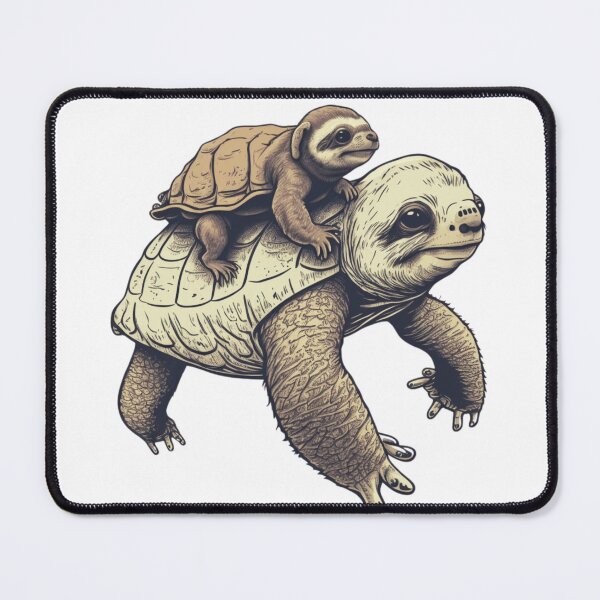 Item preview, Speed is Relative, Sloth-Headed Turtle designed and sold by Fahmi Muhamad Naser.