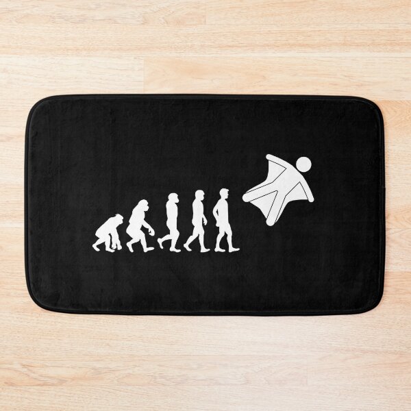 Item preview, Wingsuit flying Base Jumping Skydiving Wingsuiting Evolution designed and sold by TastefulTees.