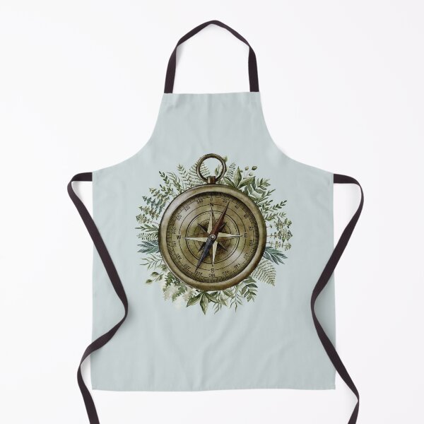Item preview, Tree and Floral Compass Watercolor designed and sold by Nature Hues.